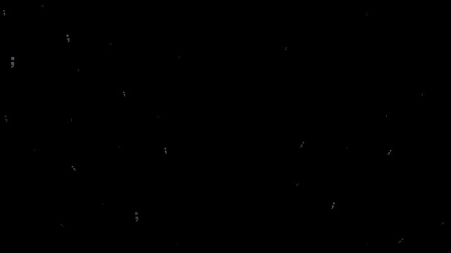 quotation marks, quotes, punctuation, text, dialogue, speech, typography, writing, symbol, character, object, emoji, animation, motion graphics, black background, isolated, pixel art, retro, 8-bit, ga
