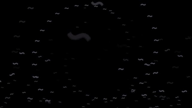 tilde, wavy line, dash, symbol, punctuation, typography, sign, text, design, object, emoji, animation, motion graphics, black background, isolated, pixel art, retro, 8-bit, game asset, digital art
