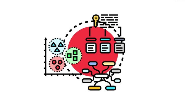 Landmark based learning method using key points and data analysis, organizing information, and developing strategies for knowledge acquisition and problem solving