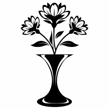 vase with flowers