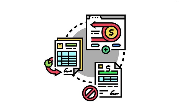 Product refund or money back processing via online platform, including financial transactions, documentation, and customer satisfaction management for a business