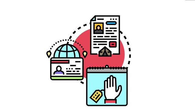 Lawful detention immigration concept legal processes, border control, and secure documentation, representing compliance with international travel and migration laws
