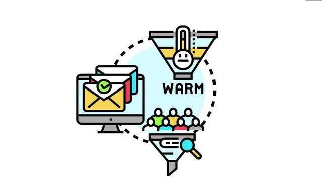 Lead strategy concept the process of attracting, nurturing, and converting potential customers through digital marketing, email campaigns, and audience segmentation for business growth