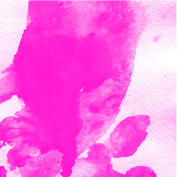 Purple watercolor brush paint background