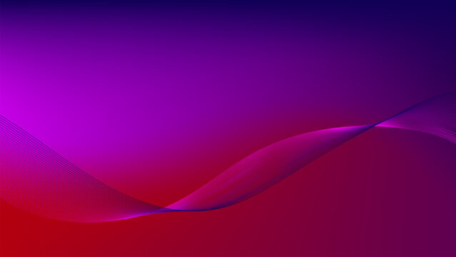 abstract purple background with wavy lines