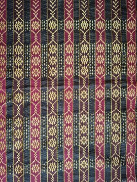 Indonesian art pattern fabric