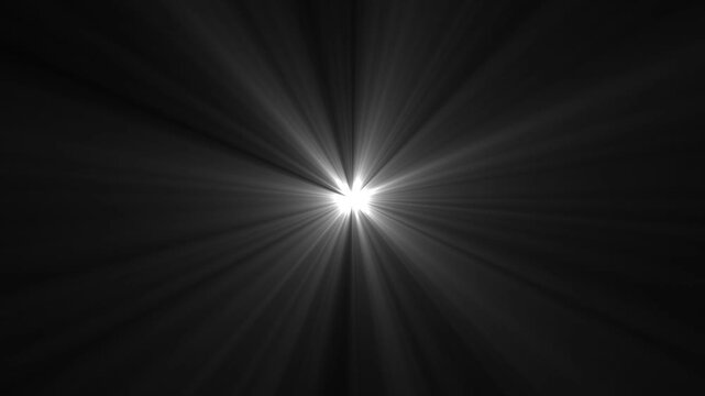 Ray of spot light on the violet Merry Christmas background. 