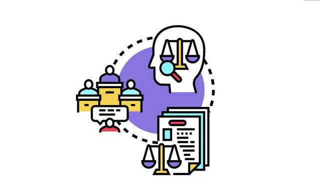 Legal professionals are engaging in discussion and analysis of various contract clauses and relevant documentation, using a structured library for legal research and advice