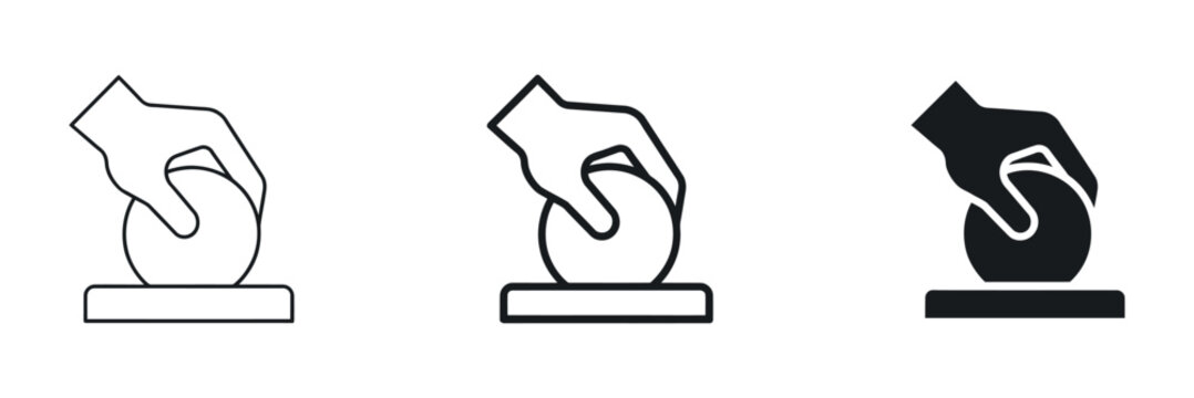 Hand holding coiled spring illustration depicts a springy flexible form coiledspring