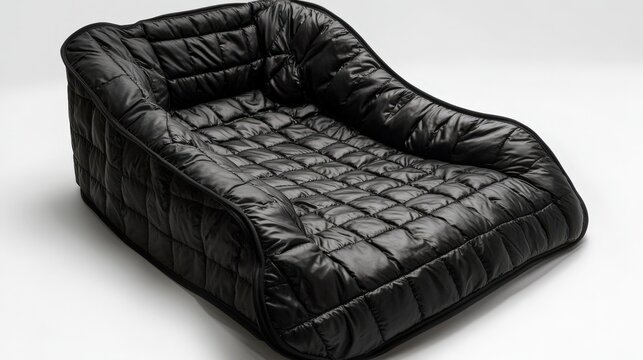 Black Leather Couch