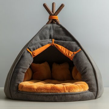 Pet Bed in the Shape of a Tent