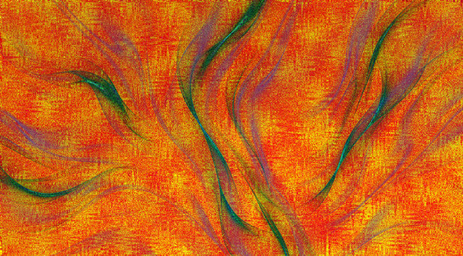 Abstract crack pattern on dry ground