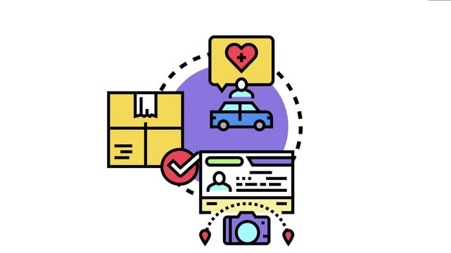 License permit approved, a comprehensive system for various authorizations like driving, healthcare services, delivery confirmations, and identity verification