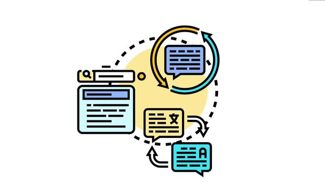 Linguistic command concept speech translation, language interpretation, foreign communication, and understanding different cultural dialogues across global information exchange