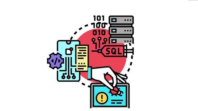 Developers and cybersecurity experts performing web application vulnerability scanning and penetration testing, identifying security flaws and protecting from cyberattacks and data breaches