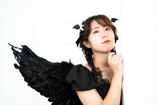 堕天使のコスプレ