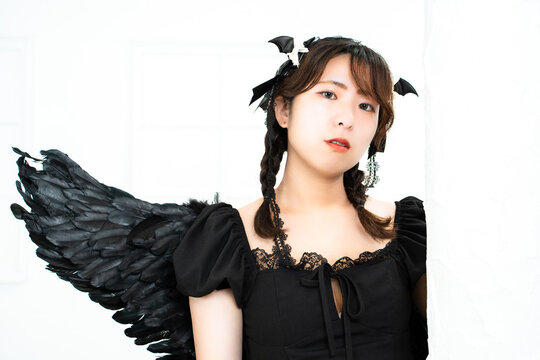 堕天使のコスプレ