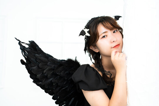 堕天使のコスプレ