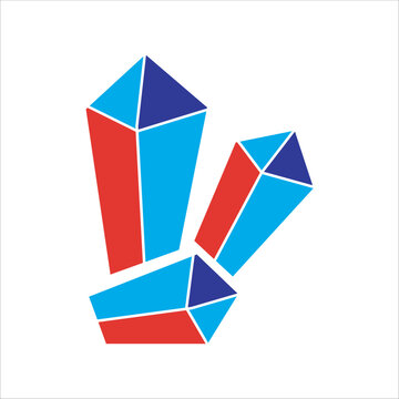 crystal meth icon. simple flat solid vector