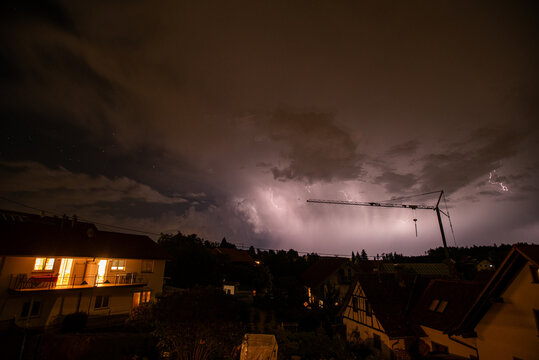 Sturm &uuml;ber Siedlung