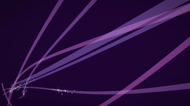 Abstract fiber line flight animation featuring glowing light trails and smooth flowing motion, creating an elegant energy effect. Perfect for futuristic backgrounds, technology presentations, motion g