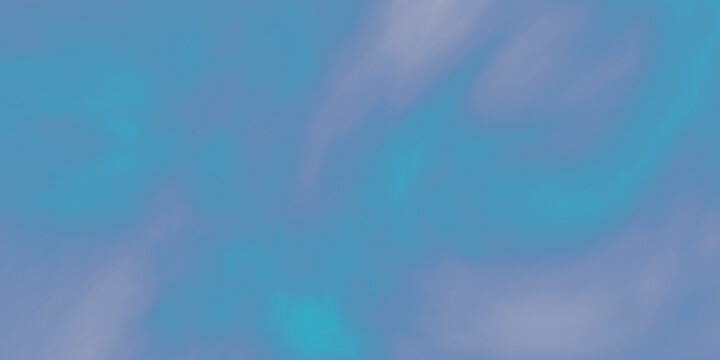 Rich cobalt blue haze cloud overlay isolated on transparent background