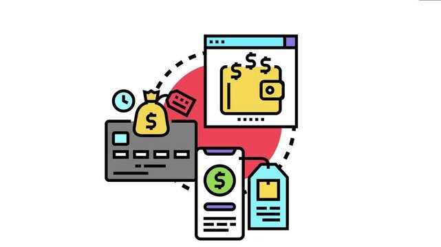 Digital wallet transactions and online payment processing offer a secure and efficient method for financial management, interacting with applications and e commerce platforms