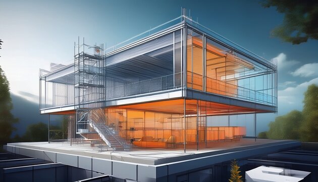 transparent modular prefab construction system banner