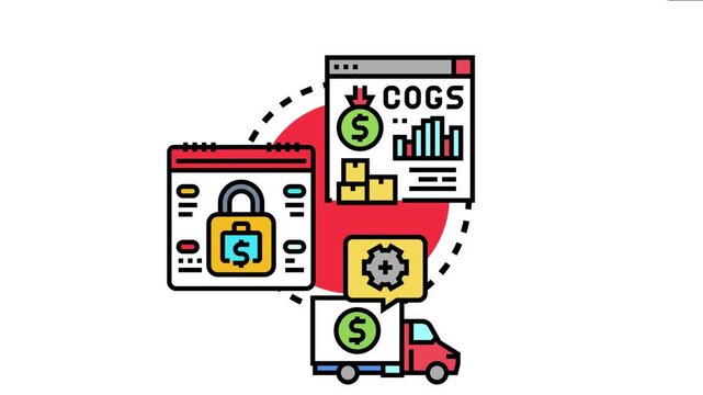 Business concept long term cost assessment, evaluating expenses, optimizing financial planning, and analyzing supply chain logistics to understand overall project value