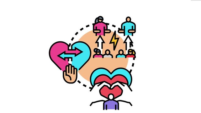 Loving attachment psychology concept featuring emotional connection, family relationships, and personal affection, symbolizing strong bonds and interpersonal support