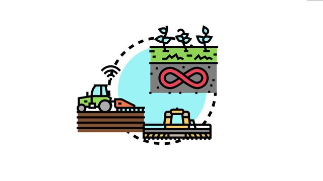 Low carbon agriculture concept farming practices that minimize greenhouse gas emissions