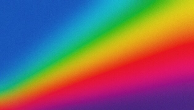 Vibrant rainbow gradient background, colorful spectrum abstract texture, soft multi-color light blur for creative design