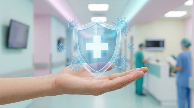 Vaccine development and genetic engineering research protect global health with innovative medical science and advanced technology healthcare