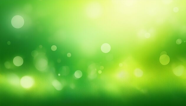 glowing blurred light green background creative design for spring and summer season