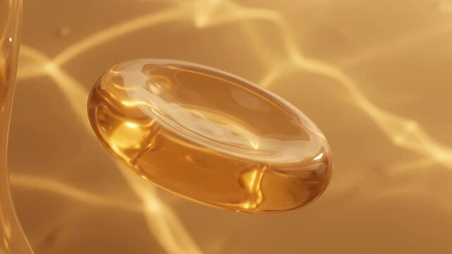 Suspended Blood Platelet Disc and PRP Therapy Plasma Fluid