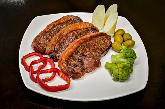 Picanha fatiada