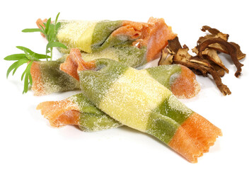 Italian Tricolore Noodles - Fast Food © ExQuisine