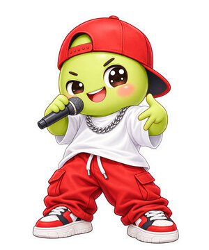 Soybean Cool Rapper Pose