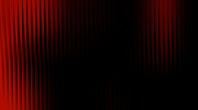 Abstract red and black striped background with smooth vertical gradient for modern graphic design