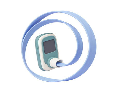 Portable digital spirometer for monitoring respiratory lung health