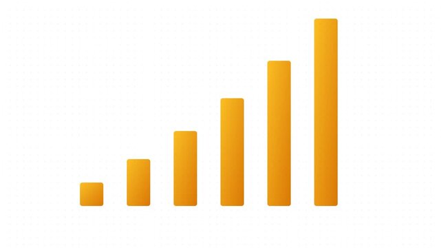 Business Growth Bar Chart Animation