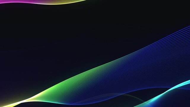 Neon lines gradient animated background
