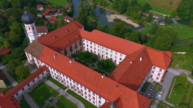 Kloster Beuerberg, Eurasburg-Beuerberg, Oberbayern, Bayern, Deutschland