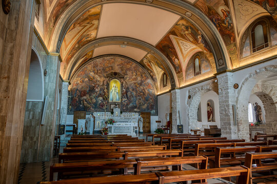 Campobasso, Church of Santa Maria Maggiore or Sanctuary of Maria Santissima del Monte.