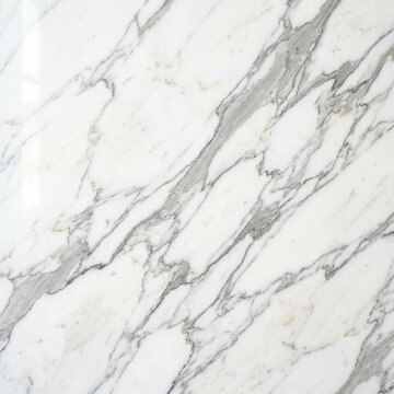 White marble texture with natural grey veins forming a polished stone surface background