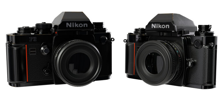 Nikon F3 isolated on white