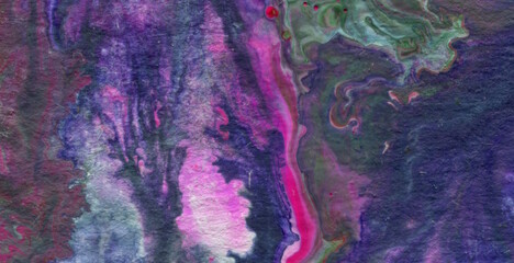 Contemporary Grunge Backdrop with Fluorescent Flow Effects © Roman