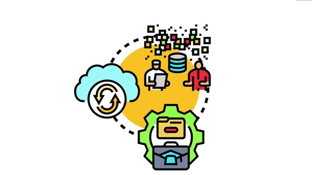Master data management system creating. Organizing. Storing. And processing information across cloud platforms and local databases