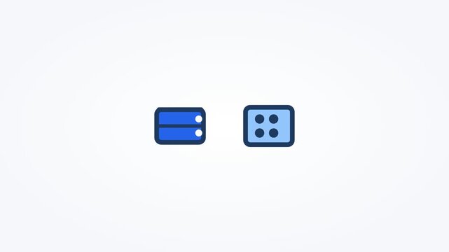 Animated API integration plug connecting horizontal 16x9 seamless loop
