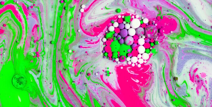 Modern Grunge Artwork Featuring Vibrant Brush Strokes